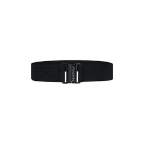 [TA22AC01P] logo band belt-black