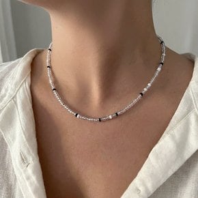 멀티컬러 레이어드 비즈 목걸이 (7_color)