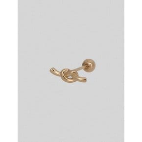 14k knot piercing