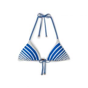 4566264 Reiss Tilly Stripe Triangle Bikini Top