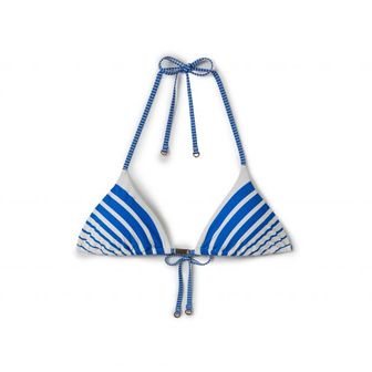 이스퀘어 4566264 Reiss Tilly Stripe Triangle Bikini Top