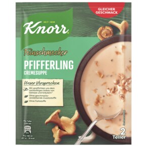 Knorr 크노르 고메 Chanterelle 크림 수프 56g