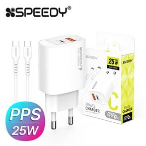 스피디 가정용 25W C+USB 분리형 케이블 포함