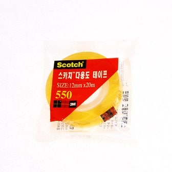  3M 스카치다용도테이프 교환리필550 - 12mmx20m