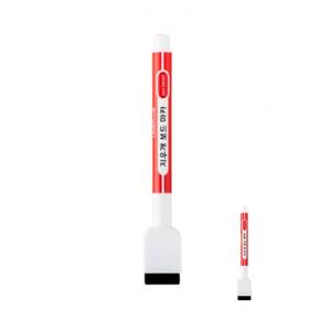 지우개 보드마카 적 둥근닙 2MM 1개 마커펜 보드마카펜
