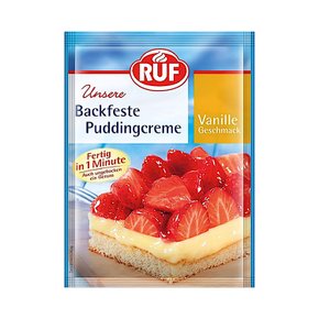 RUF 푸딩 크림 믹스 바닐라맛 Backfeste Puddingcreme 42g 10개