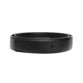 [골프데이] 숨쉬기 편한 소가죽 자동 남성 벨트_35mm 블랙사선