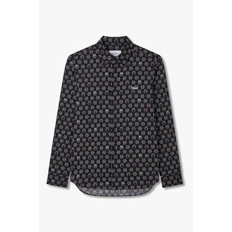 필립플레인 페어리 모노그램 패턴 셔츠 8615304101000