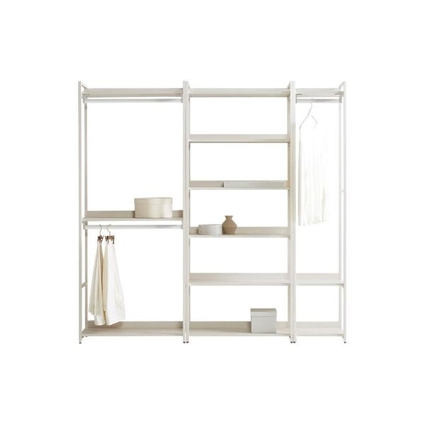 뉴에디트 드레스룸 세트 복합형 200cm_라이트그레이