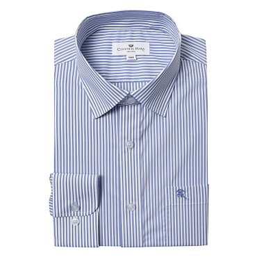 카운테스마라 면 스판 스트라이프 일반핏 긴팔 CDCY1P5301N0
