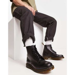 4274367 Dr Martens 1460 8-Eye smooth leather lace-up boots