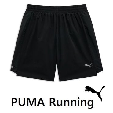 푸마 남성 러닝 퍼포먼스 우븐 숏팬츠 M RN PE Woven Shorts 950335 01