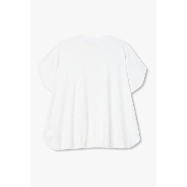 커브드 실루엣 니트 풀오버 (화이트) EN15110018000