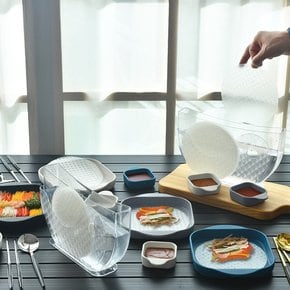 디유 월남쌈 그릇 접시 라이스페이퍼 물그릇 공간활용