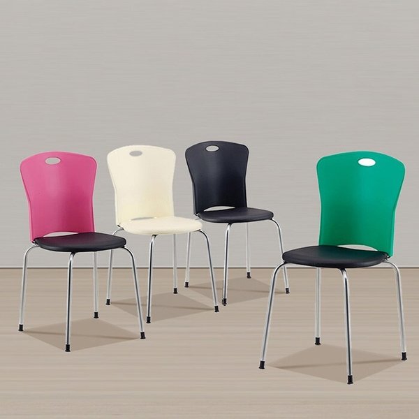 1+1 사무용 식탁 카페 업소용 의자 (무료배송) SR5104