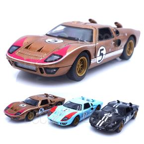 /킨스마트 1966 포드 GT40 MK2 프린팅 미니카 풀백 다이캐스트