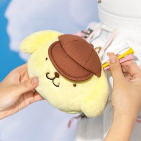 [Sanrio] 폼폼푸린 네임택 파우치