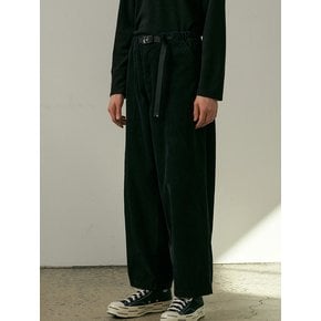 2-way corduroy pants (black)