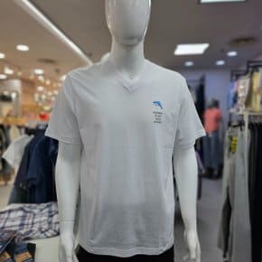 남성 브이넥 반팔 티셔츠 NTK522