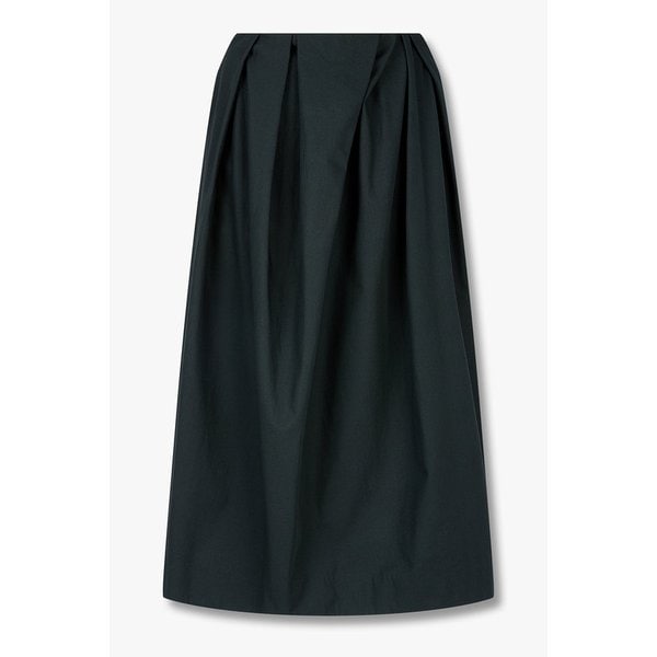 코튼 핀턱 디테일 스커트 3215316025000