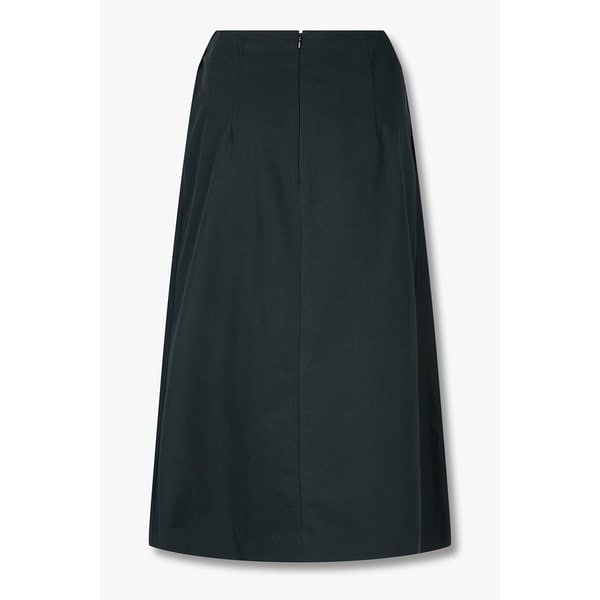 코튼 핀턱 디테일 스커트 3215316025000