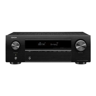  데논 AVR-X250BT 5.1채널 AV 리시버 홈시어터 앰프(블루투스 올인원 오디오)