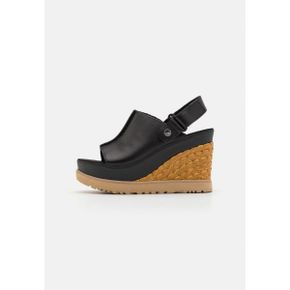 4189070 UGG ABBOT ADJUSTABLE SLIDE - Espadrilles black