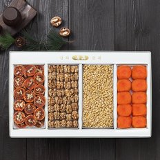 대명상사 임산물세트 11호 (곶감호두말이 400g + 호두190g + 잣 250g + 곶감 510g)