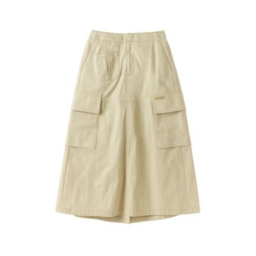 브롬톤 [브롬톤런던]P252WSK481 W 브리티쉬캠퍼 카고 스커트 W BRITISH CAMPER CARGO SKIRT - BEIGE