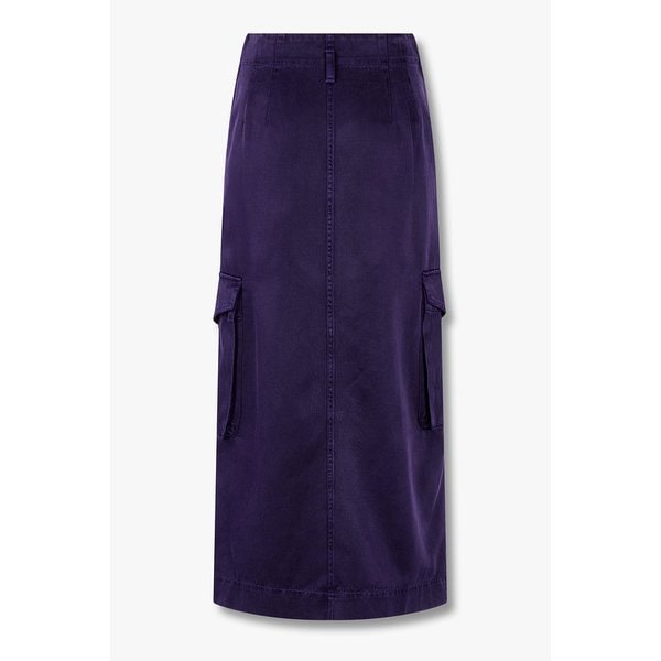 레이온 블렌드 카고 스커트 3216116011000