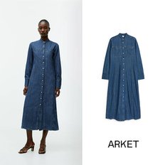 ARKET 아르켓 데님 드레스 블루