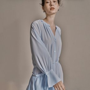 MYTHIC DRESS_BLUE GRAY