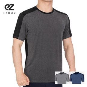 대쪽같은 시원함 남성 반팔 라운드 티셔츠(KP21LT047M)