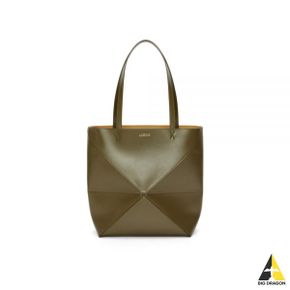 로에베 Puzzle Fold Tote in shiny calfskin (A657G50X01 3969) (퍼즐 폴드 토트)