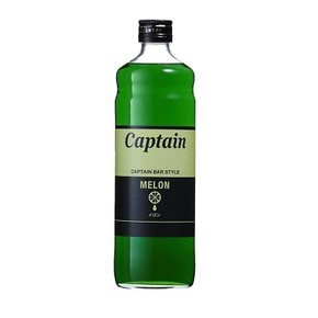 일본 Captain 캡틴 멜론 칵테일 시럽 600ml