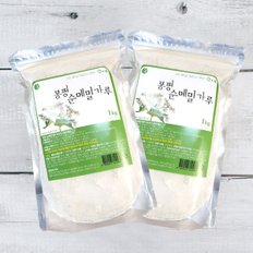 [메밀촌] 봉평 순메밀가루1kgx2봉