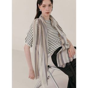 스트라이프 롱 스카프_P421525238