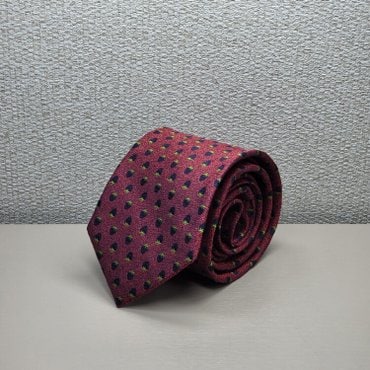 카운테스마라 일반폭 딸기캐릭터 올오버 실크넥타이 CNSP3A1109R0