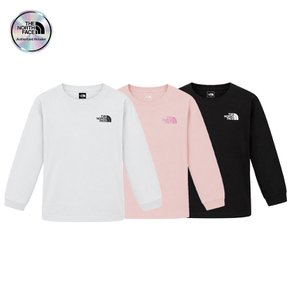 [노스페이스 키즈 공식] 키즈 고 투 긴팔 티셔츠 NT7TS50 3종 택1