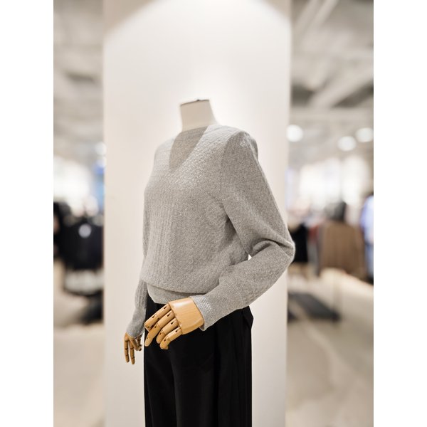 [파주점] [더아이잗컬렉션]라운드 글리터 펄 니트 CR3A1PO711