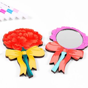 팬시우드 카네이션 거울 만들기 diy 어버이날 스승의날 소품