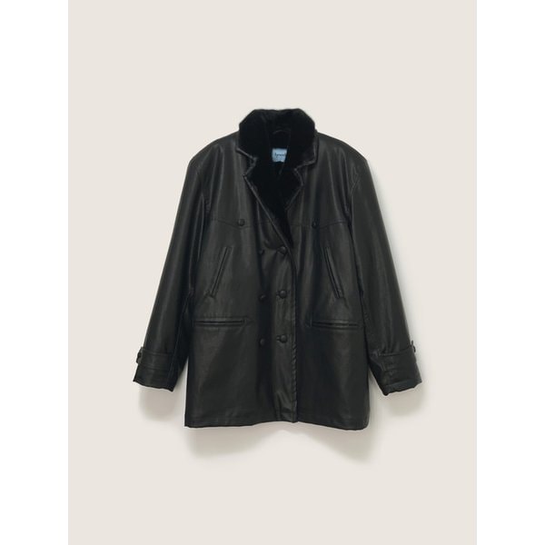 Faux leather mustang (블랙)