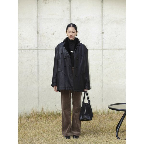 Faux leather mustang (블랙)