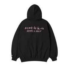 HOSHI X ADLV TIGER FIGURE HOODIE 호시X아크메드라비 타이거피규어 후드 블랙