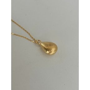 Silver925 Raindrop Long Necklace [18kGold Plated]