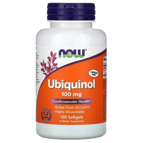 미국직구 NOW Foods 나우푸드 유비퀴놀 100mg 120소프트젤