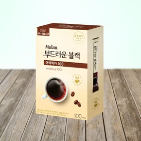 동서 맥심 부드러운 블랙 아라비카 블랙 100 100T