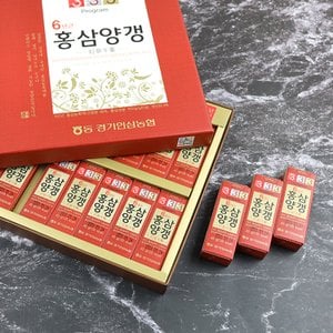  동인삼농협 6년근 홍삼양갱 900(45gx20팩) 선물세트 /쇼핑백 선물포장 간편하게 즐기는 홍삼간식