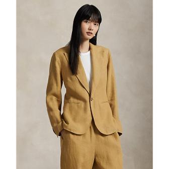 폴로 랄프 로렌 여성 리넨 블레이저(WMPOOTWN5V20303101)