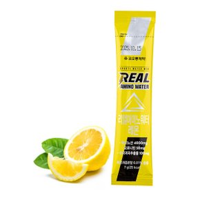 리얼 아미노워터 레몬 1포 / 아미노산 / bcaa / 부스터